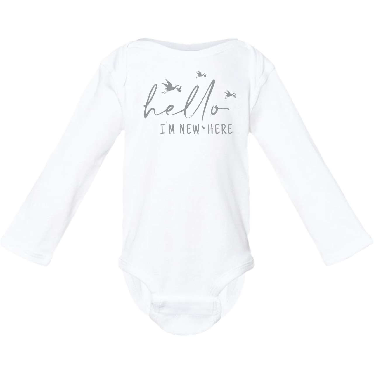 I'm New Here Baby Onesie