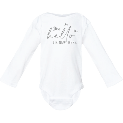 I'm New Here Baby Onesie